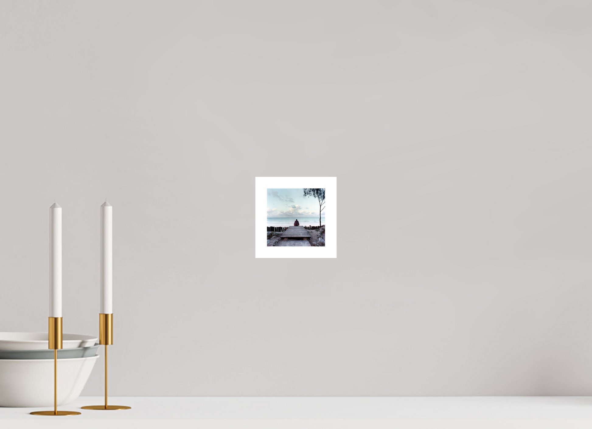 10 x 10 cm, Fine Art Print Massai - Zanzibar, Tansania 01