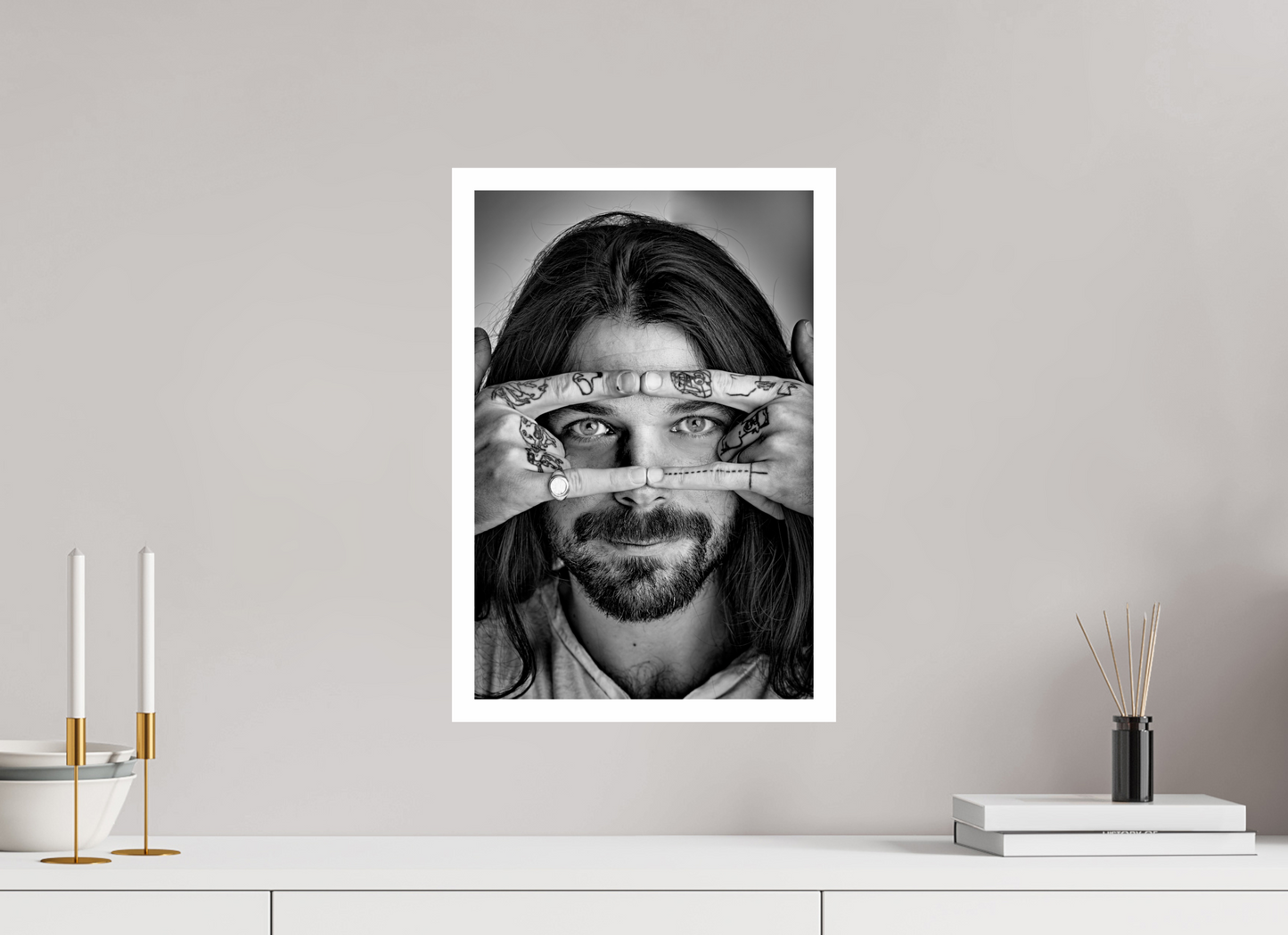 30 x 45 cm, Fine Art Print Simon Neil - Biffy Clyro 01