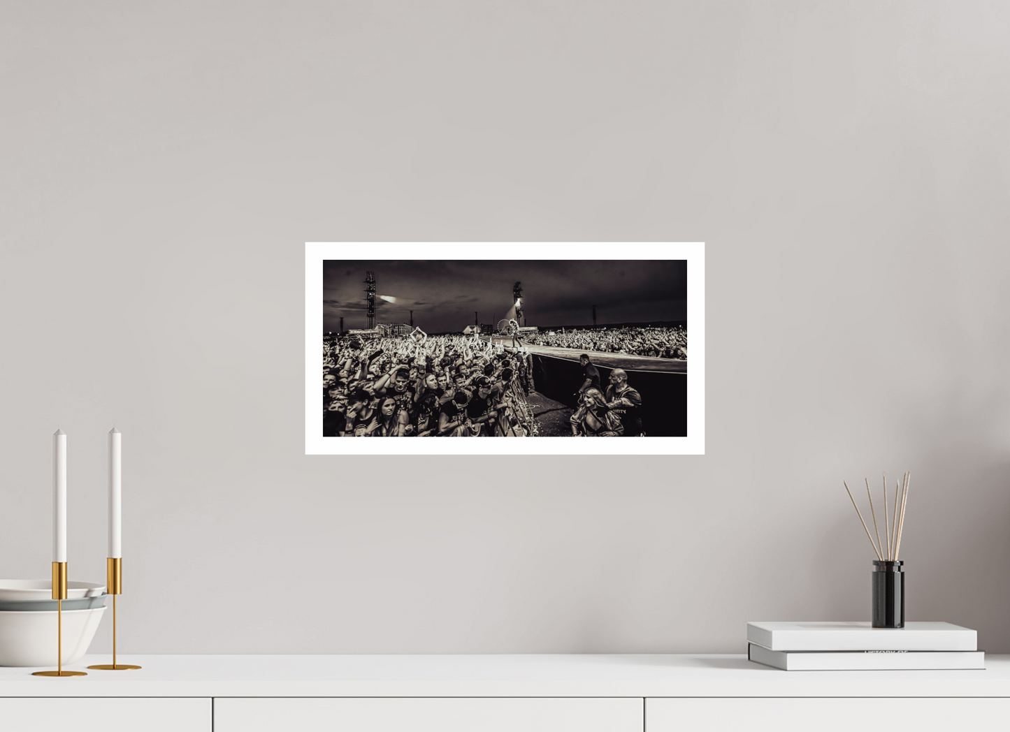 41,1 x 20 cm, Fine Art Print Dave Grohl - Foo Fighters Live 06
