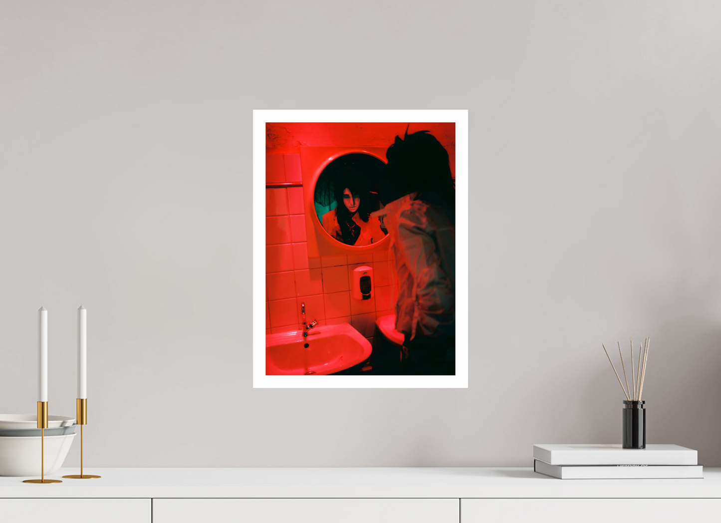 30 x 40 cm, Fine Art Print Bill Kaulitz - Tokio Hotel 01