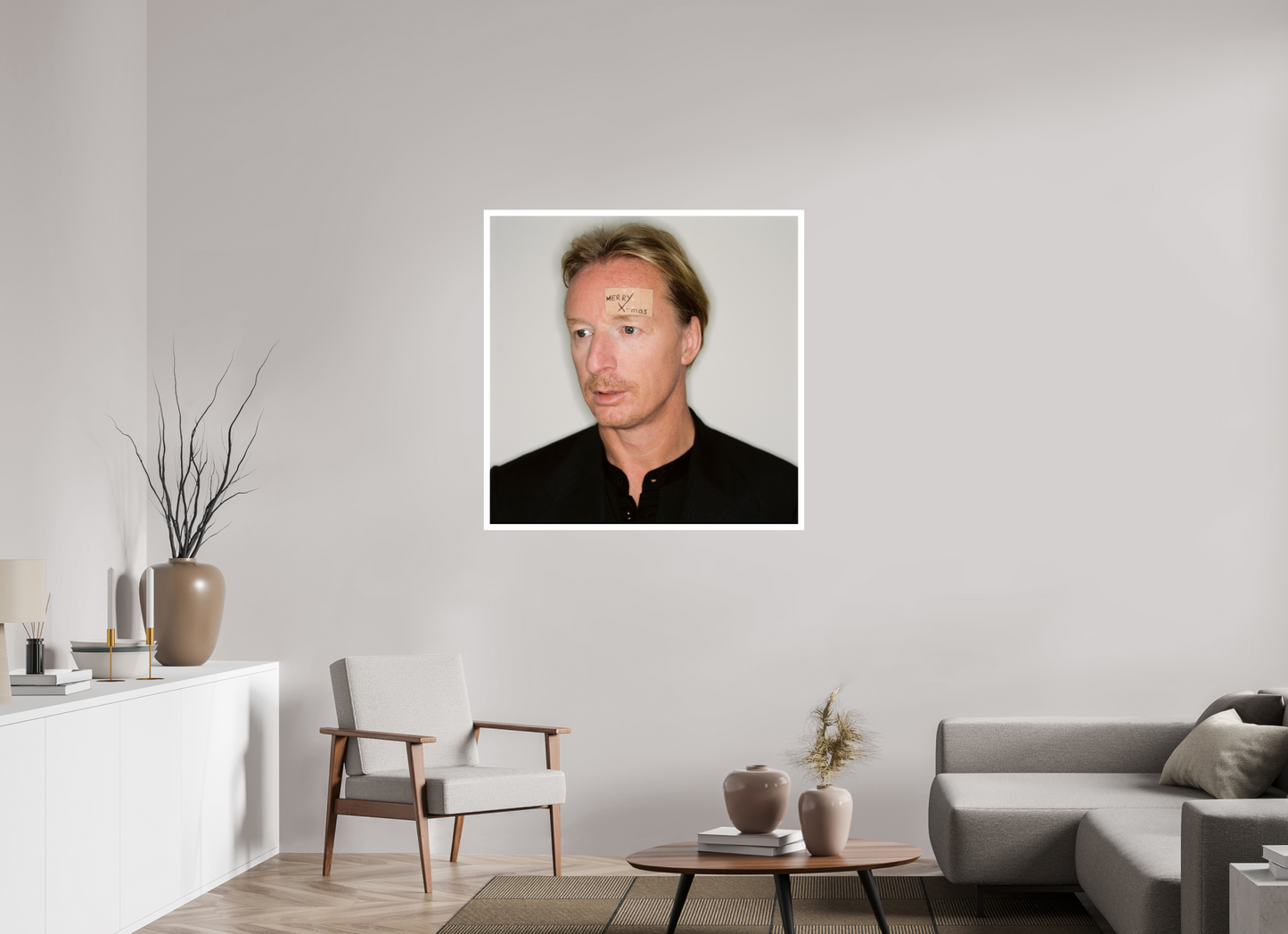 100 x 100 cm, Fine Art Print DJ Hell 02