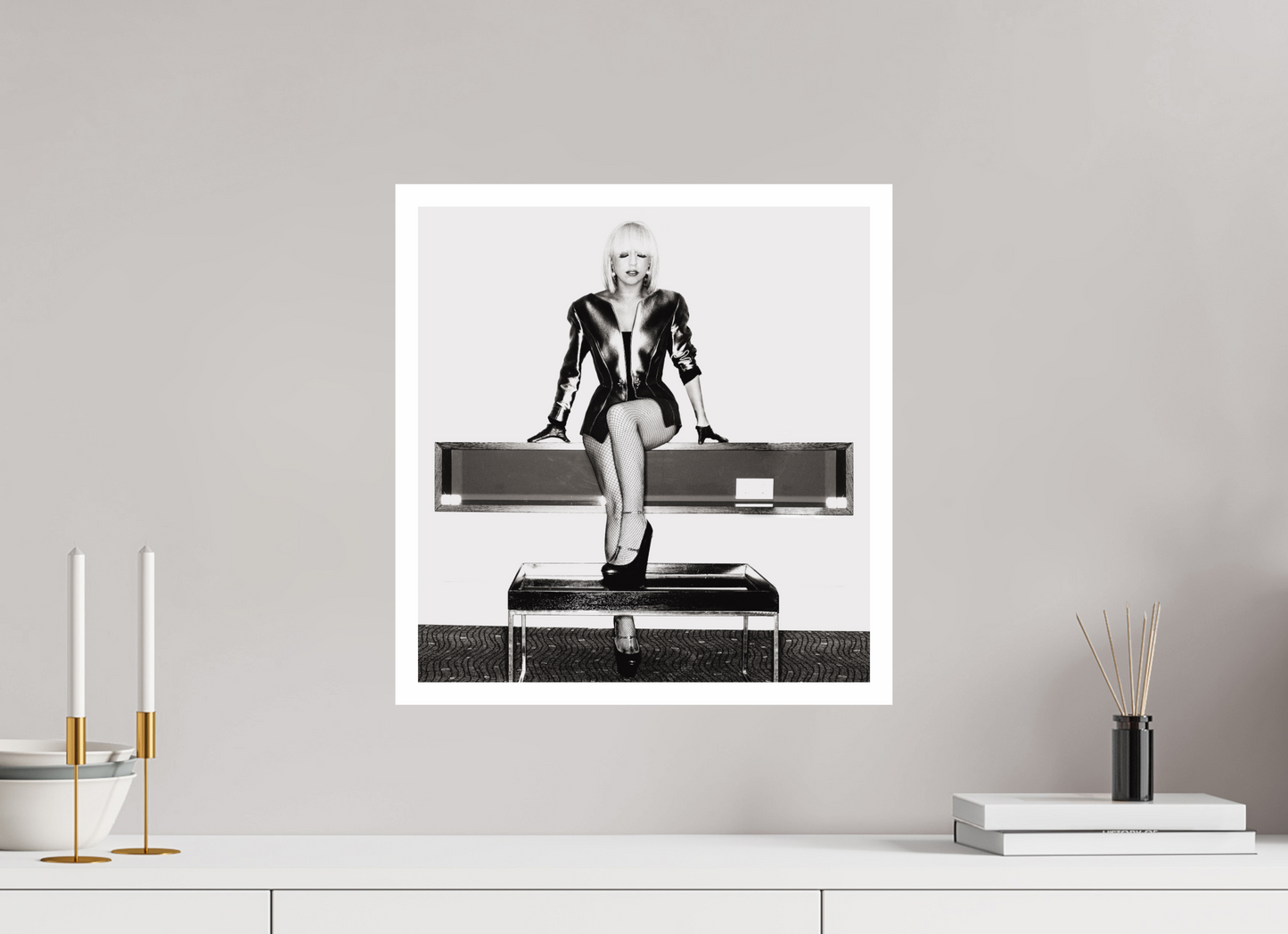 40 x 42,1 cm, Fine Art Print Lady Gaga 06