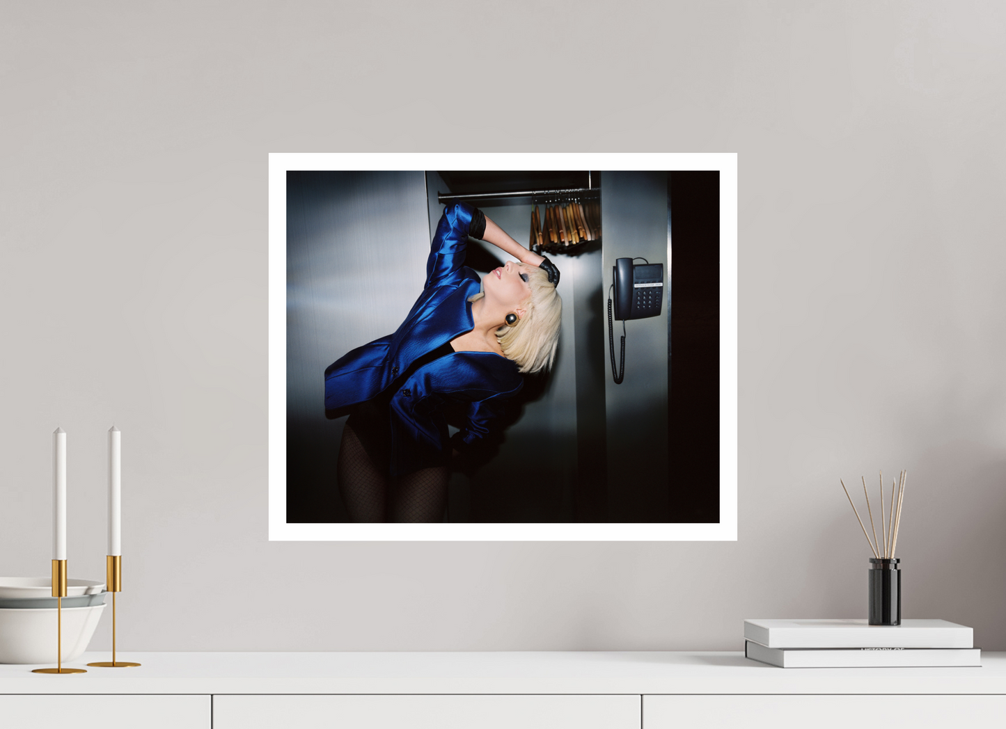 49,1 x 40 cm, Fine Art Print Lady Gaga 02