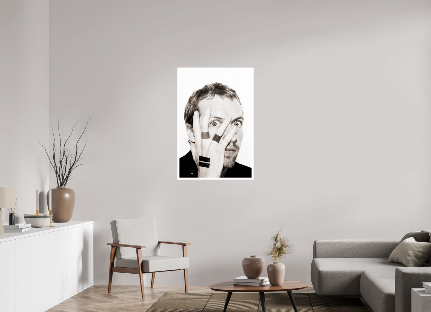 70 x 105 cm, Fine Art Print Chris Martin - Coldplay 02