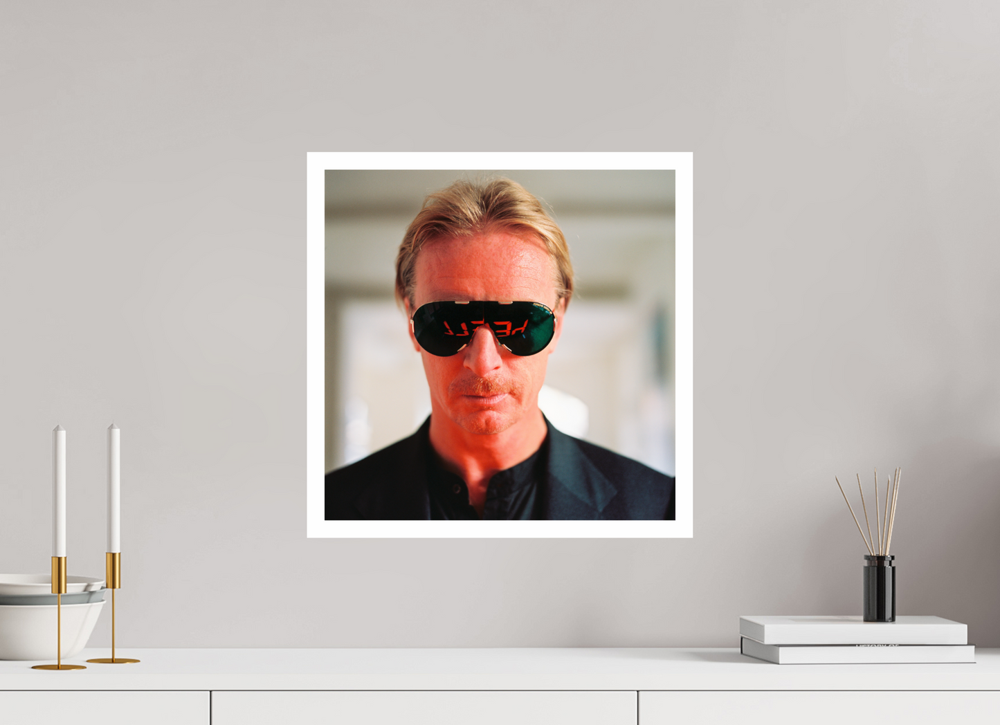 40 x 40 cm, Fine Art Print DJ Hell 01