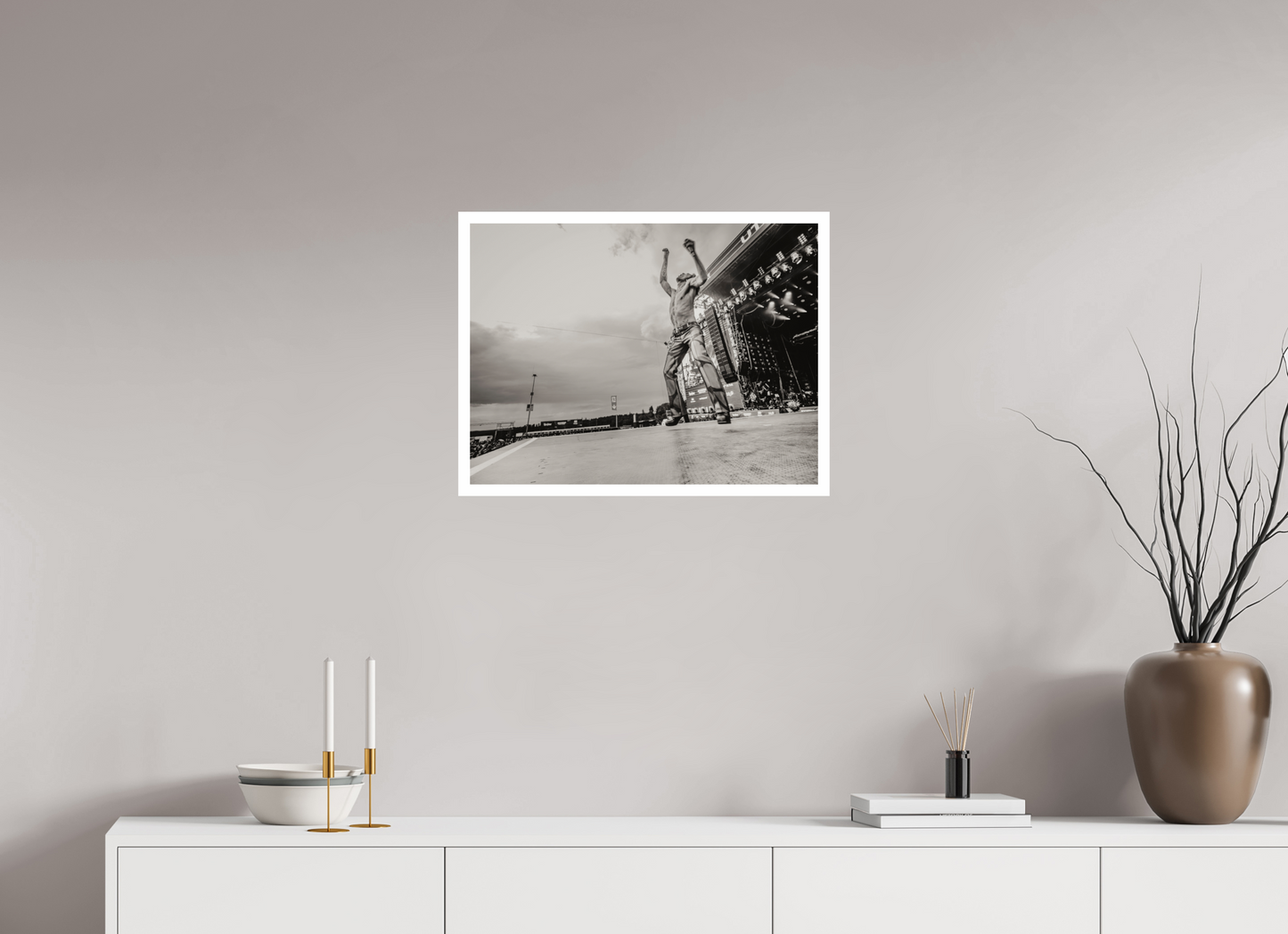 60 x 45 cm, Fine Art Print Måneskin Live 03