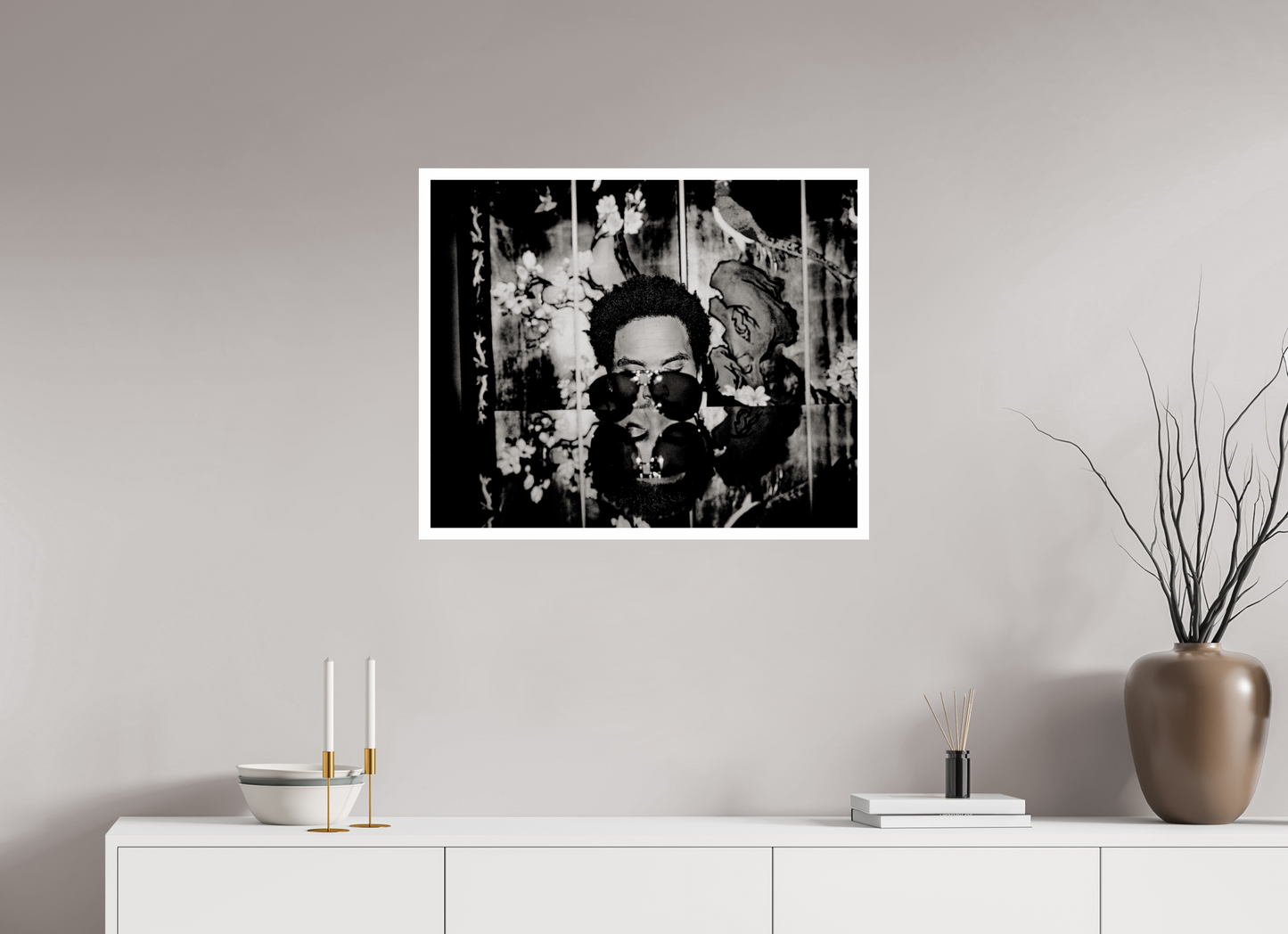 73,6 x 60 cm, Fine Art Print Lenny Kravitz 04