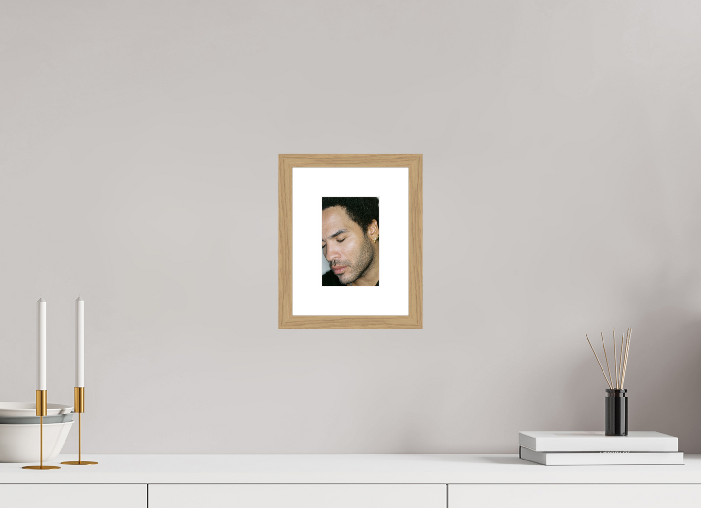 10 x 15 cm, Wood Frame with Passe-Partout | Oak Lenny Kravitz 11