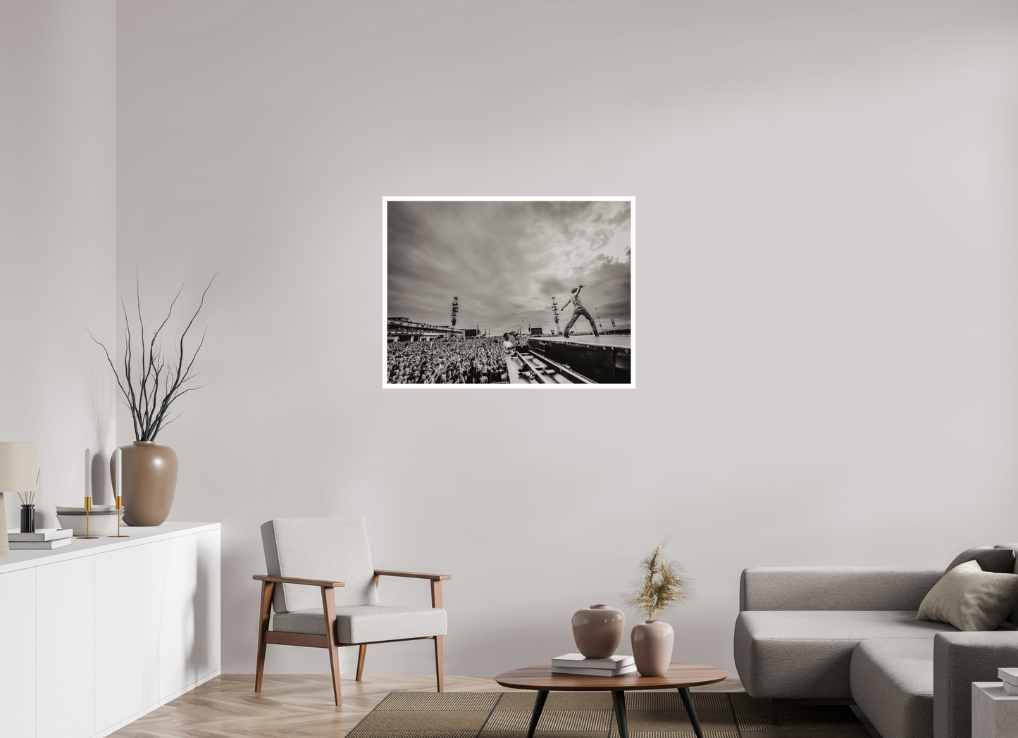 100 x 75 cm, Fine Art Print Måneskin Live 02