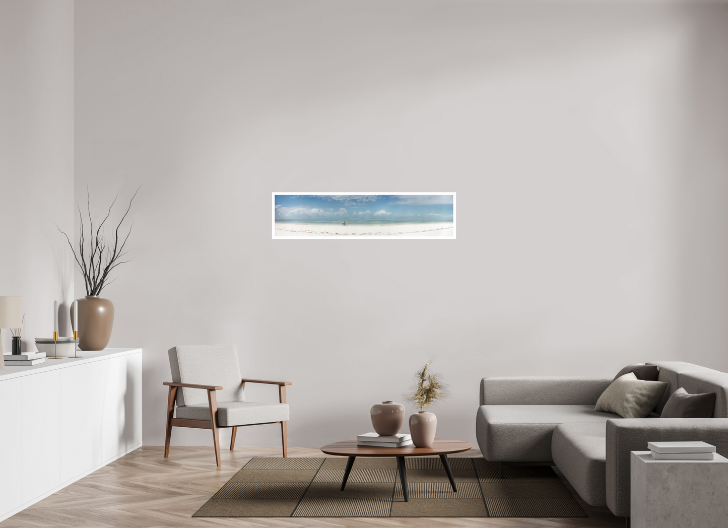 129,2 x 30 cm, Fine Art Print Zanzibar, Tansania 02