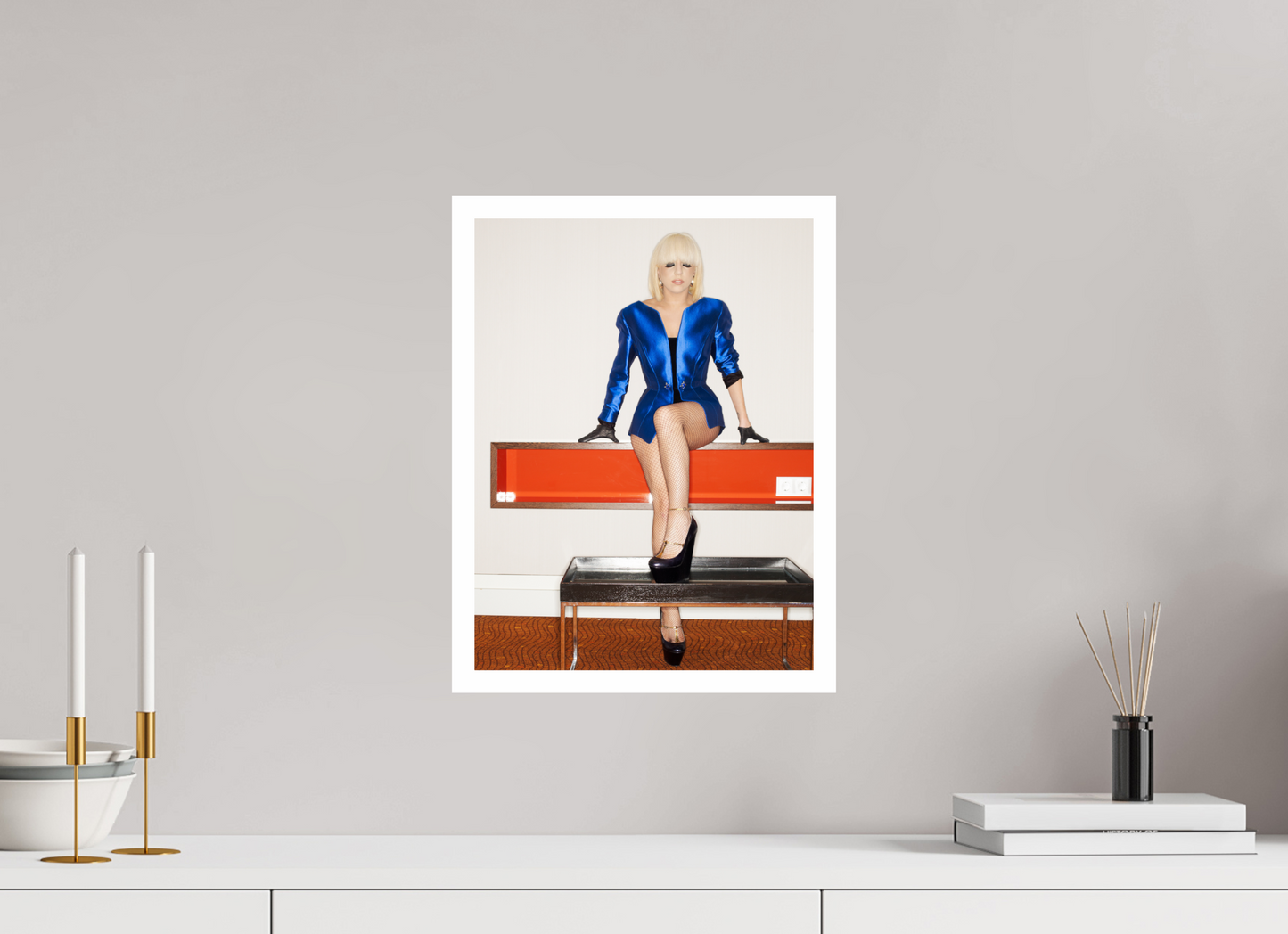 30 x 40 cm, Fine Art Print Lady Gaga 05