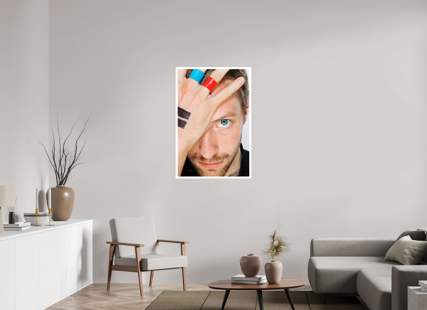 70 x 105 cm, Fine Art Print Chris Martin - Coldplay 04