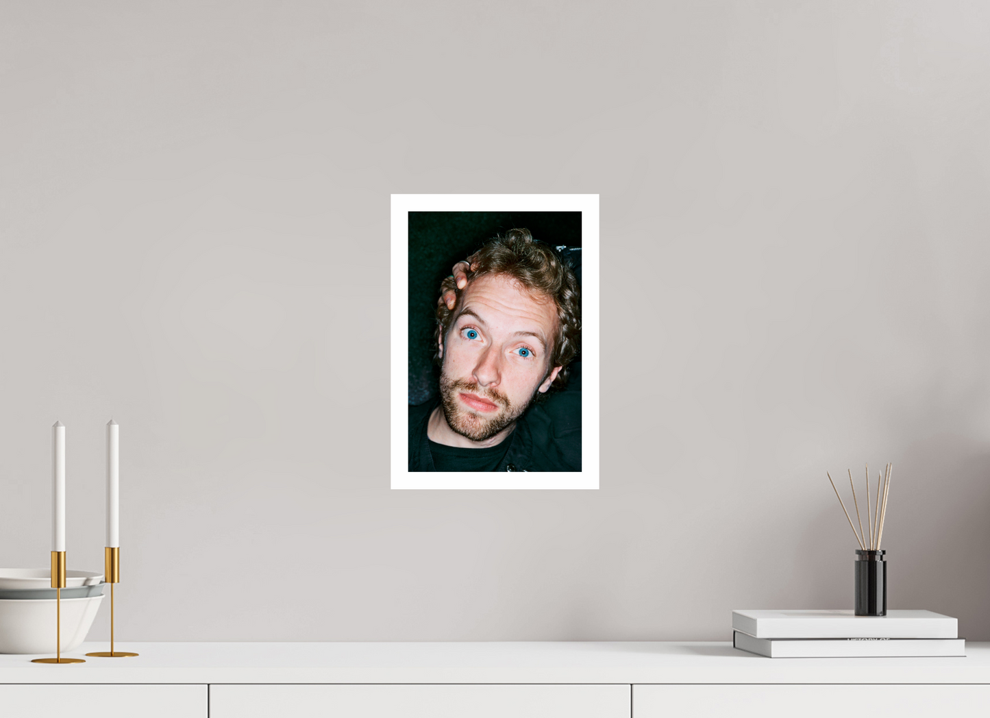 20 x 30 cm, Fine Art Print Chris Martin - Coldplay 08