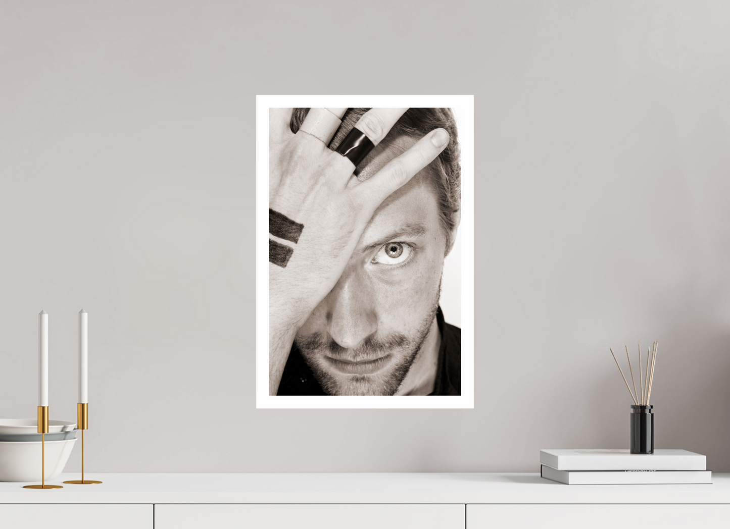 30 x 45 cm, Fine Art Print Chris Martin - Coldplay 05