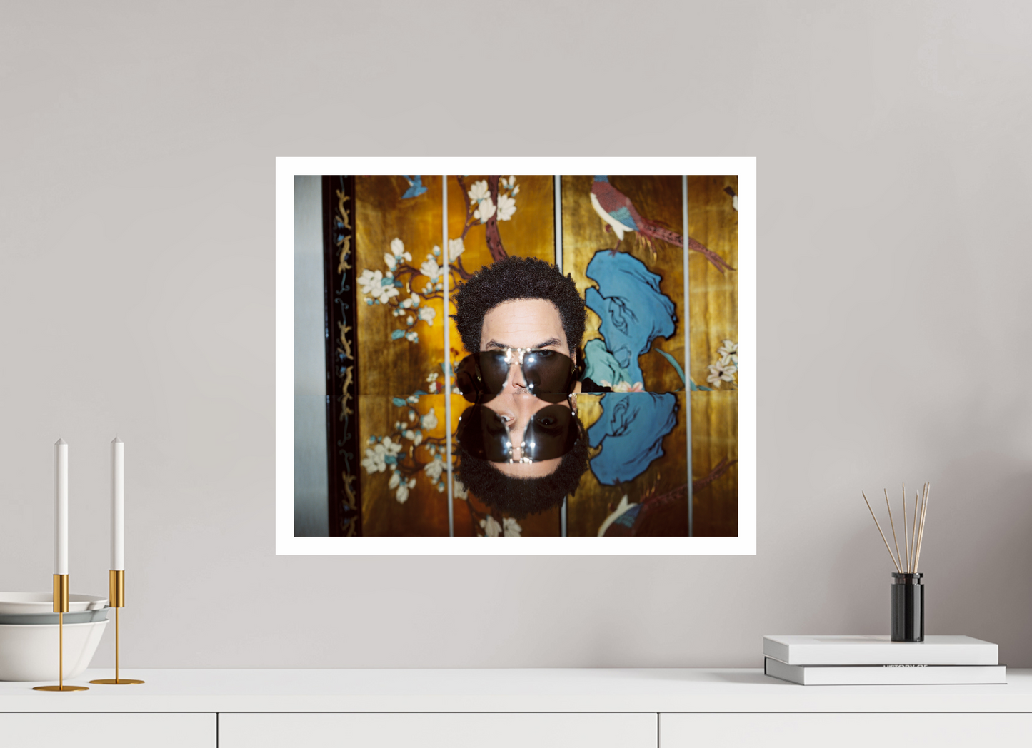 49,1 x 40 cm, Fine Art Print Lenny Kravitz 03