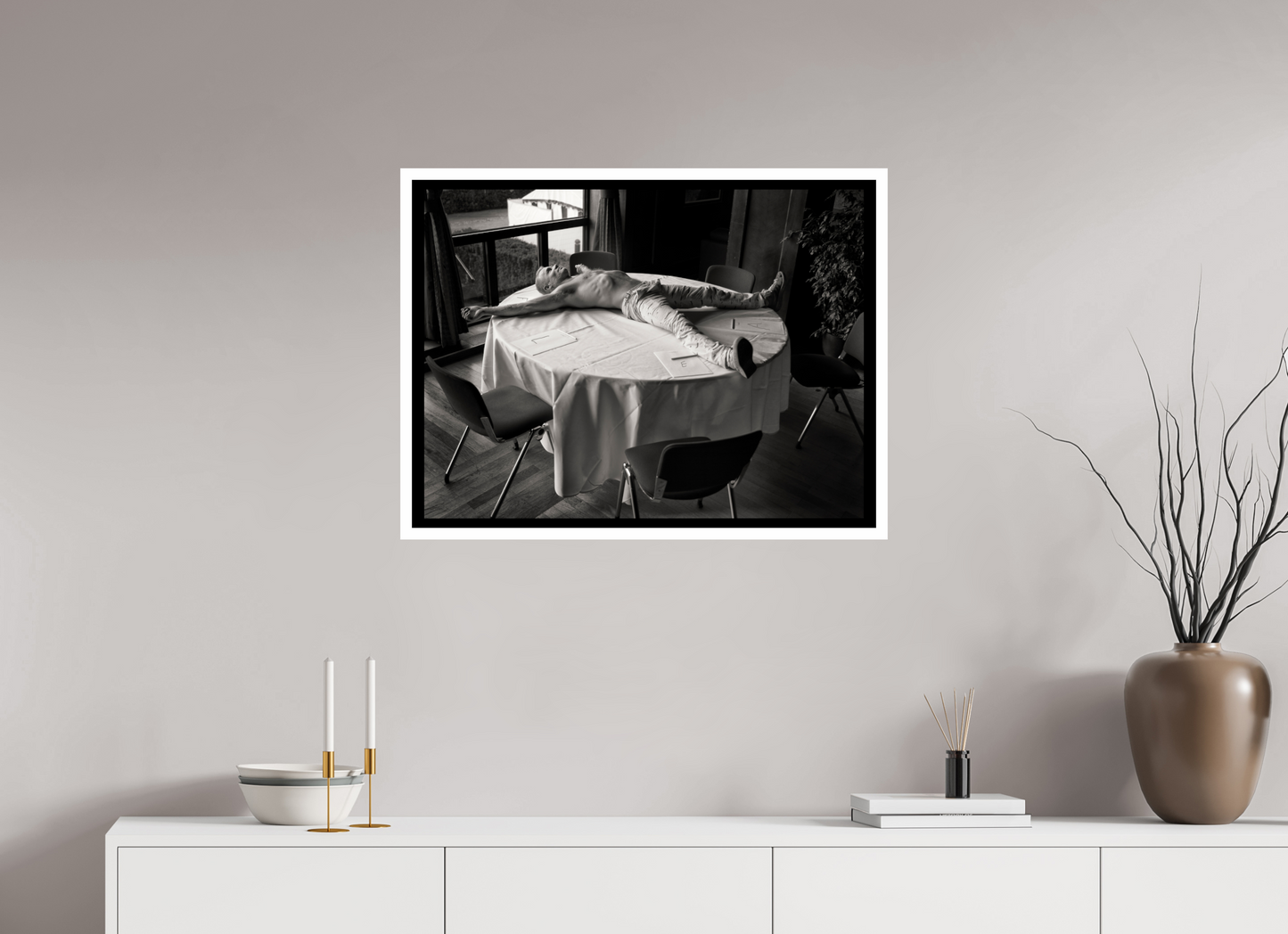 80 x 60 cm, Fine Art Print Flea - Red Hot Chili Peppers 03