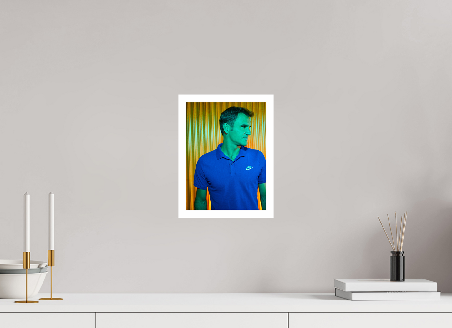 20 x 27,1 cm, Fine Art Print Roger Federer 02