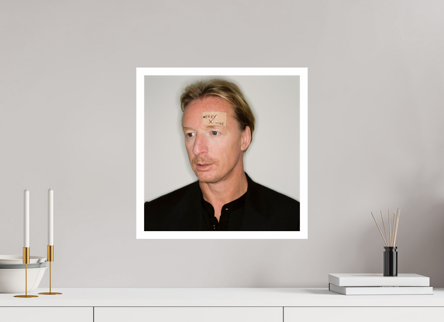 40 x 40 cm, Fine Art Print DJ Hell 02