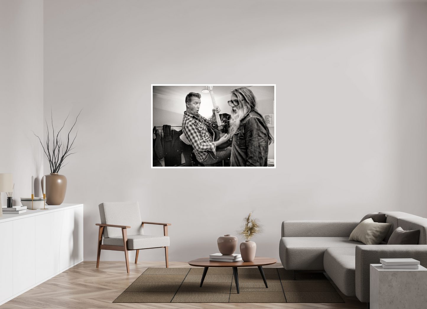 150 x 100 cm, Fine Art Print Josh Homme - Queens of the Stone Age Live 01