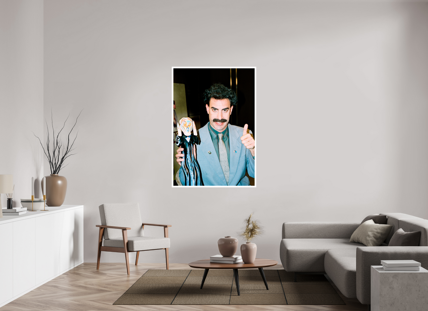 100 x 144,3 cm, Fine Art Print Sacha Baron Cohen 01