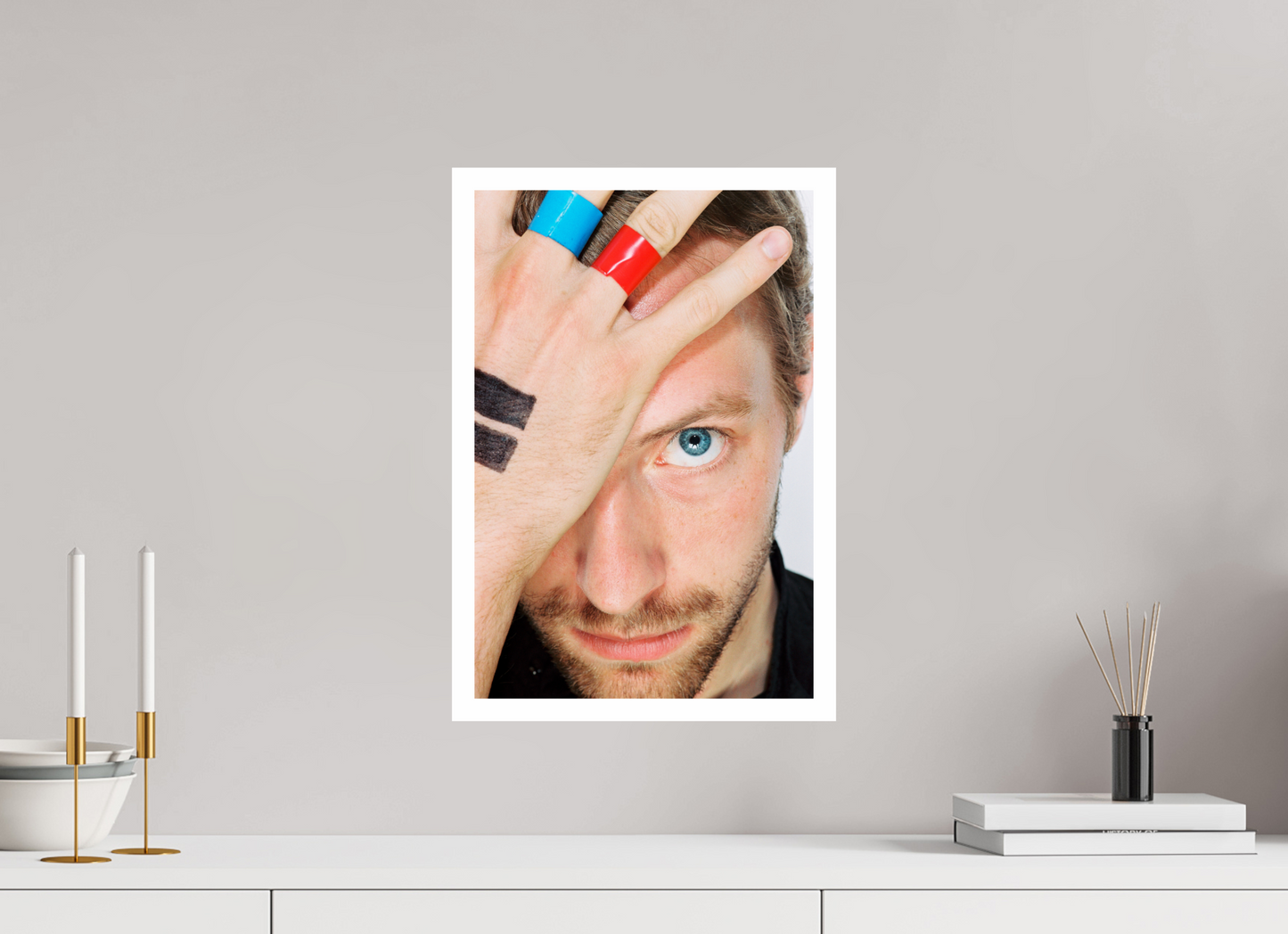 30 x 45 cm, Fine Art Print Chris Martin - Coldplay 04