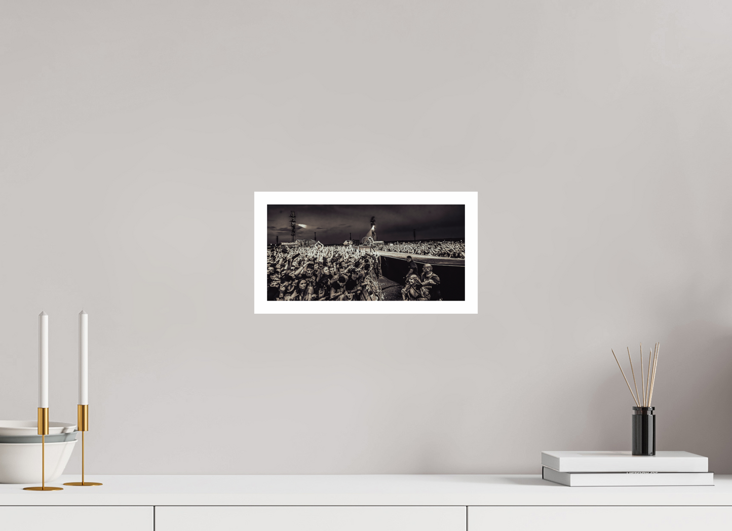 30,8 x 15 cm, Fine Art Print Dave Grohl - Foo Fighters Live 06