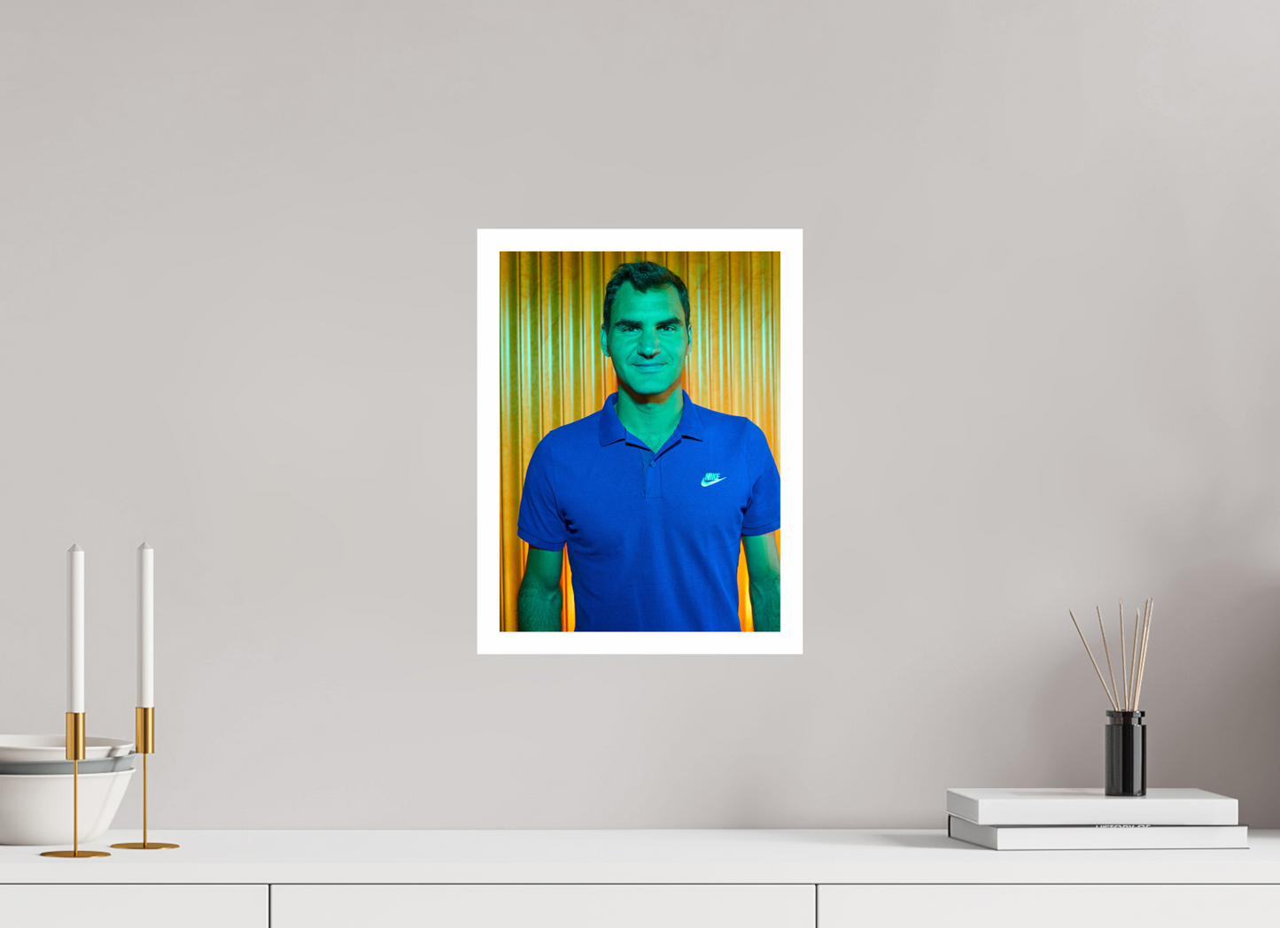 25 x 33,9 cm, Fine Art Print Roger Federer 03