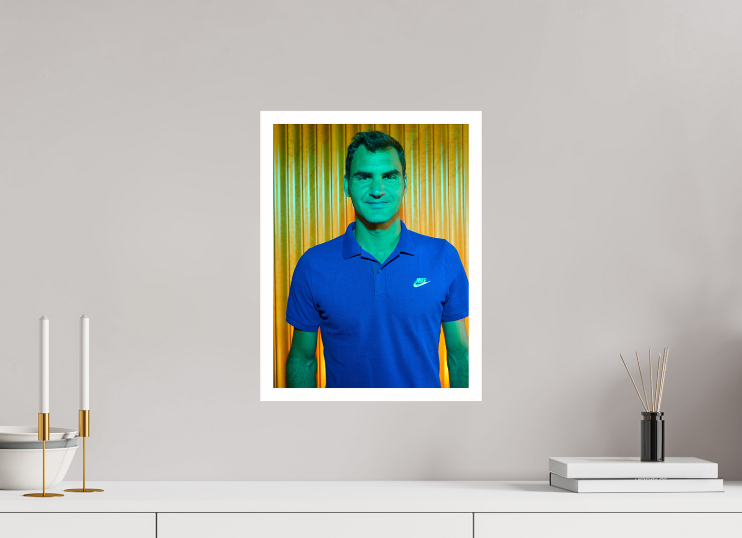 30 x 40,6 cm, Fine Art Print Roger Federer 03