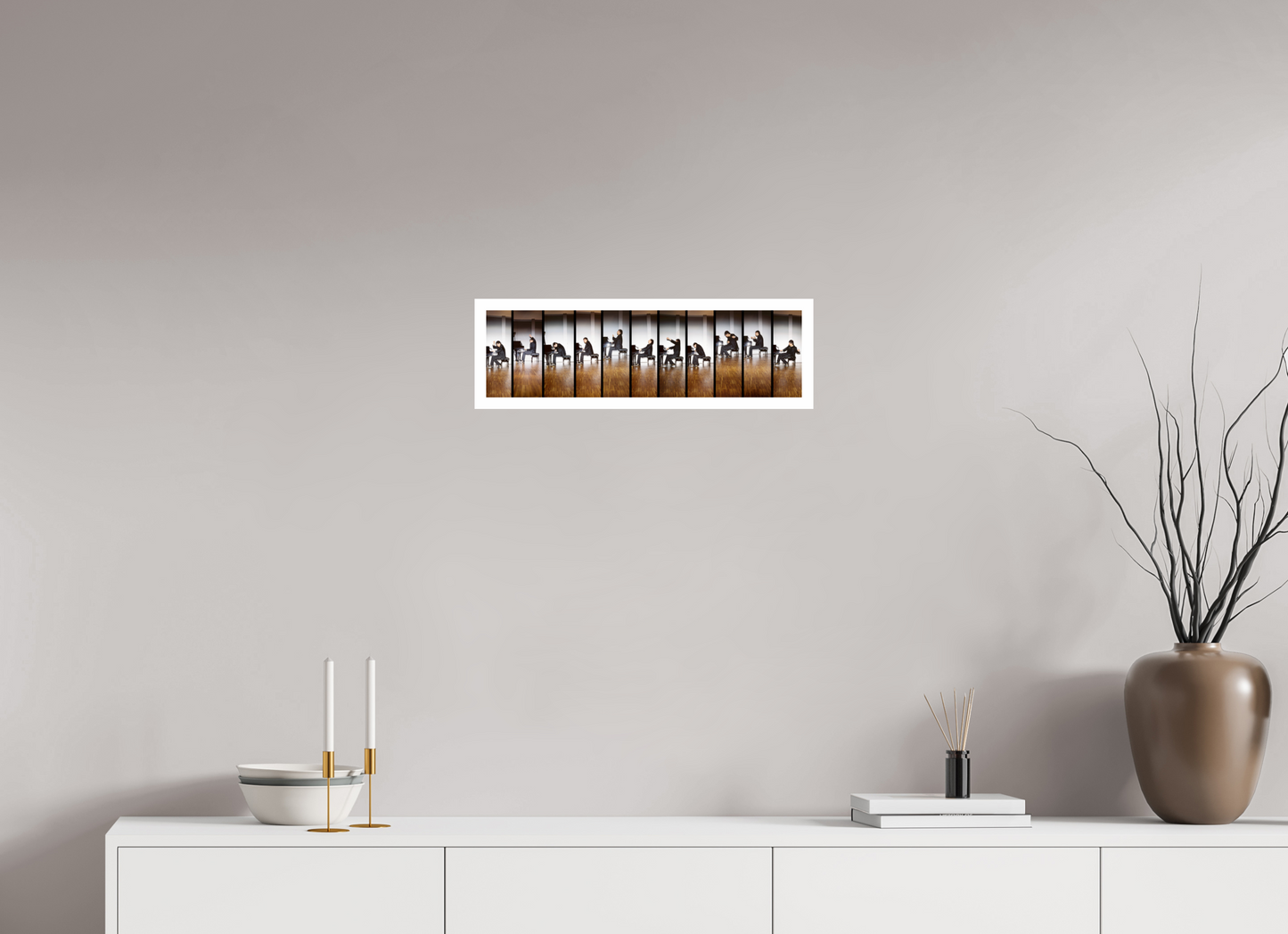 54,4 x 15 cm, Fine Art Print Lang Lang 01