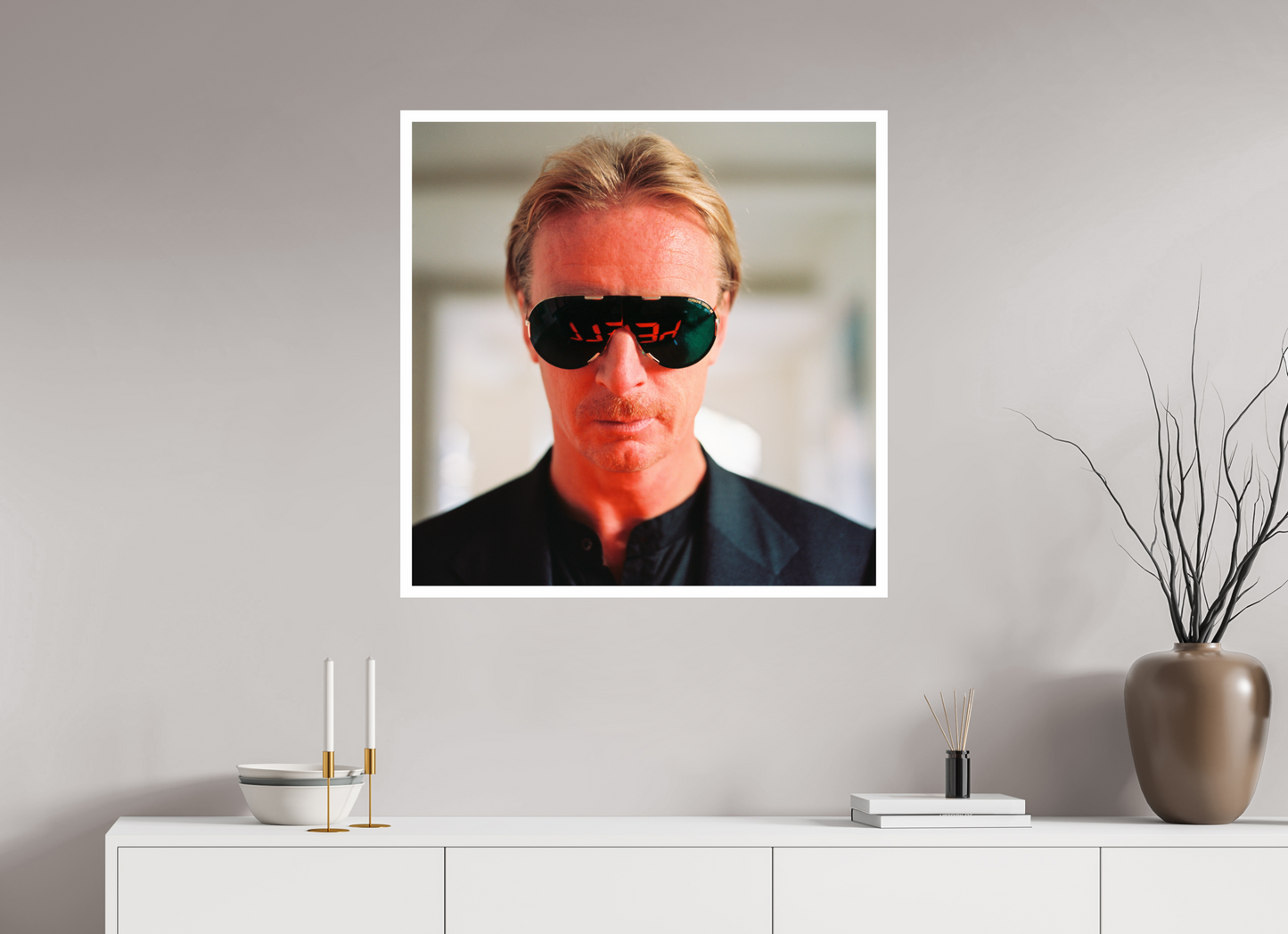 80 x 80 cm, Fine Art Print DJ Hell 01