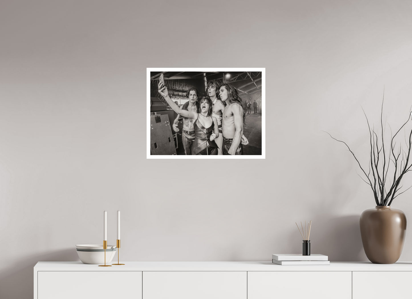 60 x 45 cm, Fine Art Print Måneskin 01