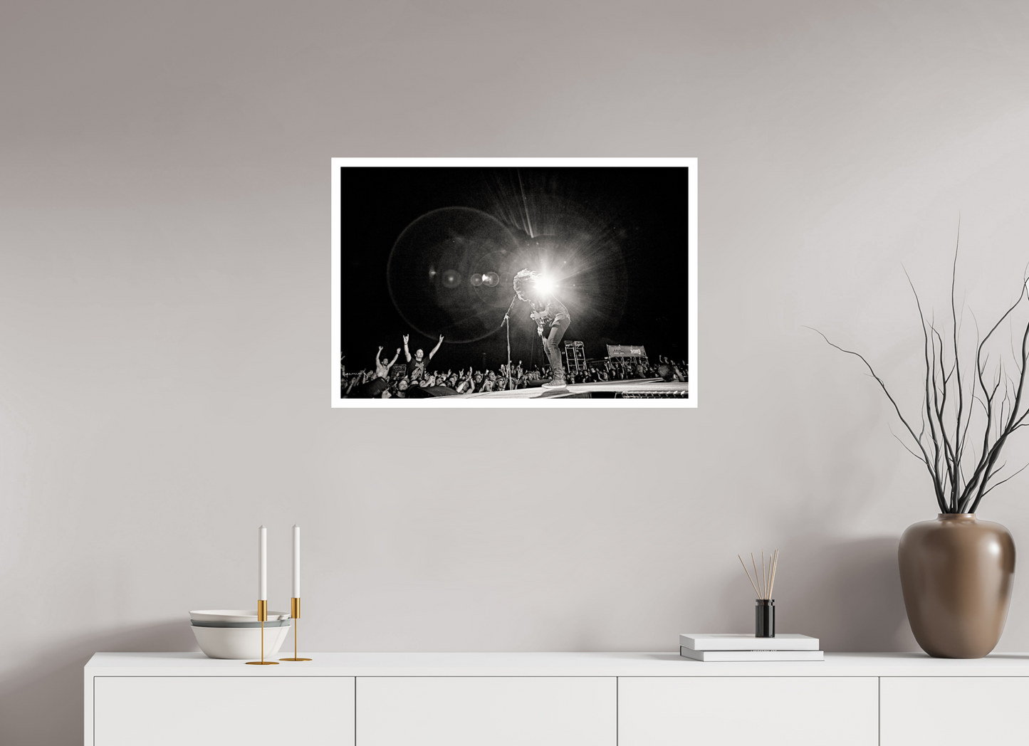 75 x 50 cm, Fine Art Print Dave Grohl - Foo Fighters Live 02