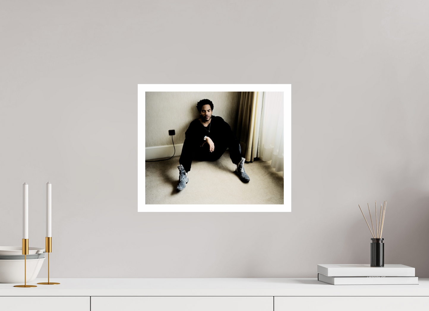 36,8 x 30 cm, Fine Art Print Lenny Kravitz 07