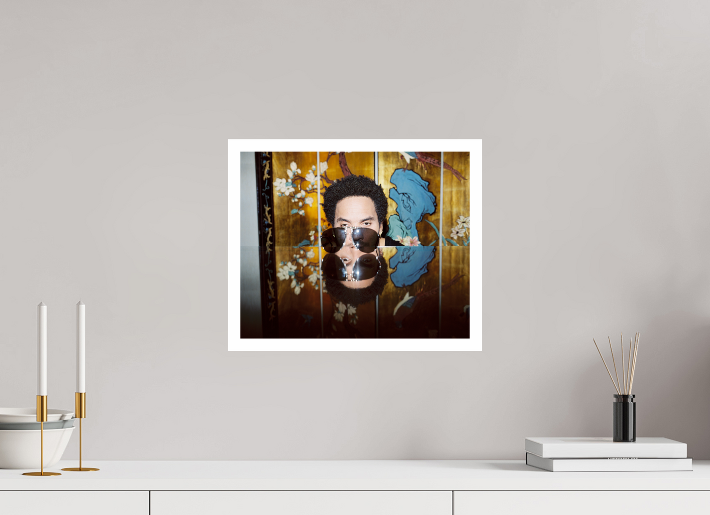36,8 x 30 cm, Fine Art Print Lenny Kravitz 02