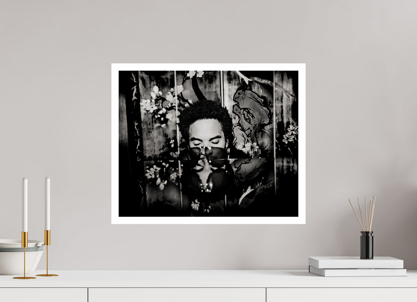 49,1 x 40 cm, Fine Art Print Lenny Kravitz 01
