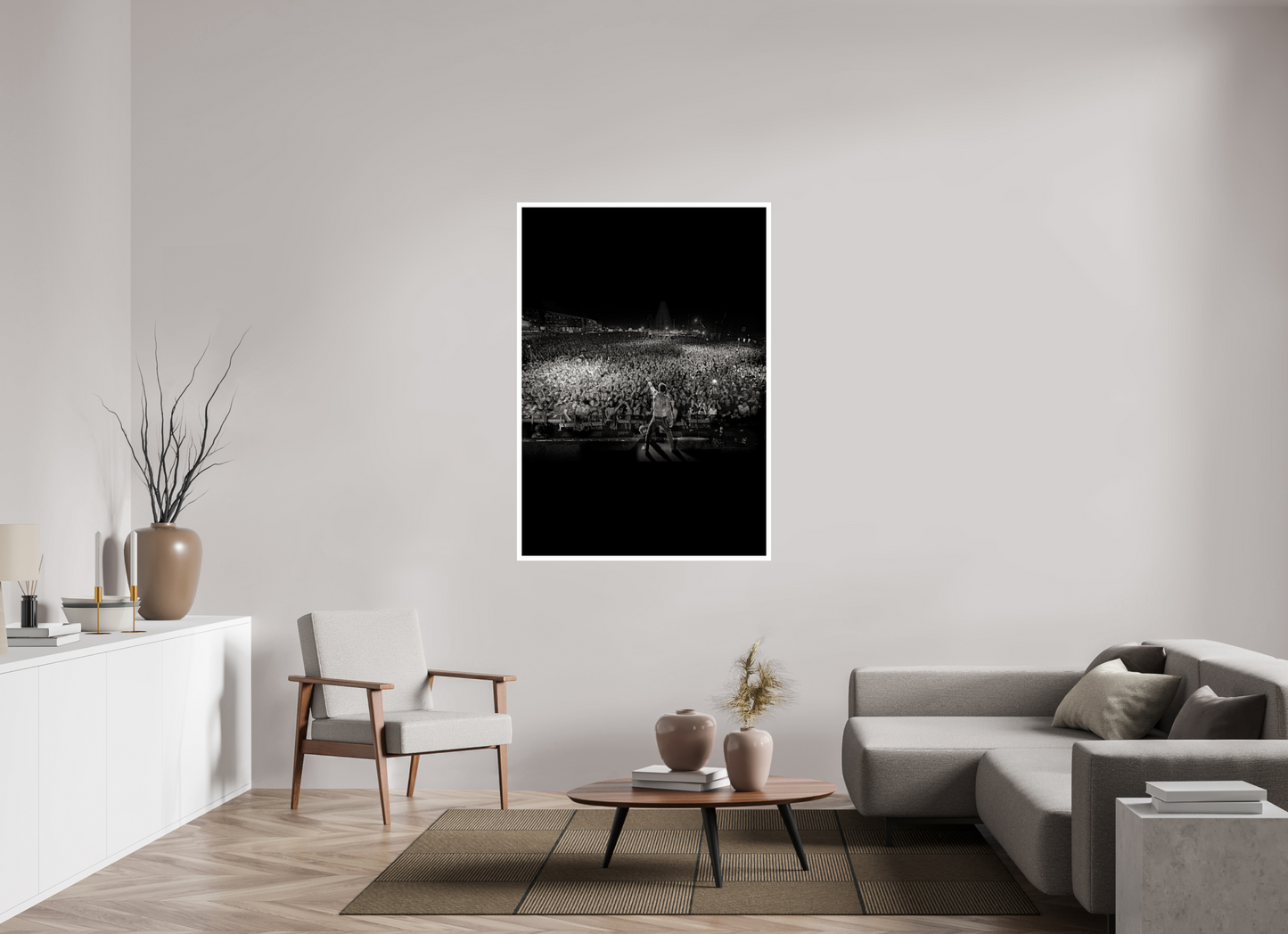 100 x 142,6 cm, Fine Art Print Linkin Park Live 01