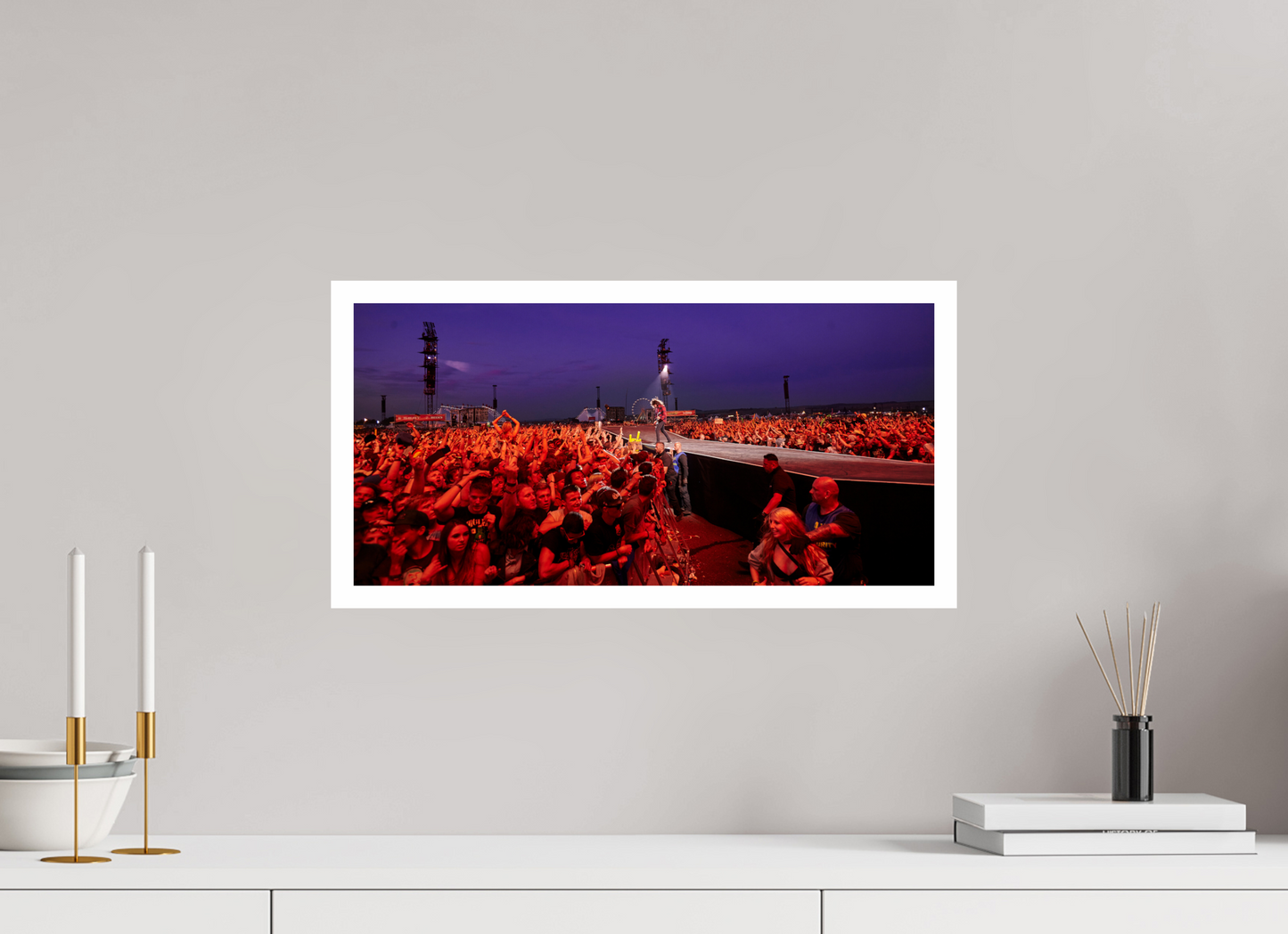 51,4 x 25 cm, Fine Art Print Dave Grohl - Foo Fighters Live 05