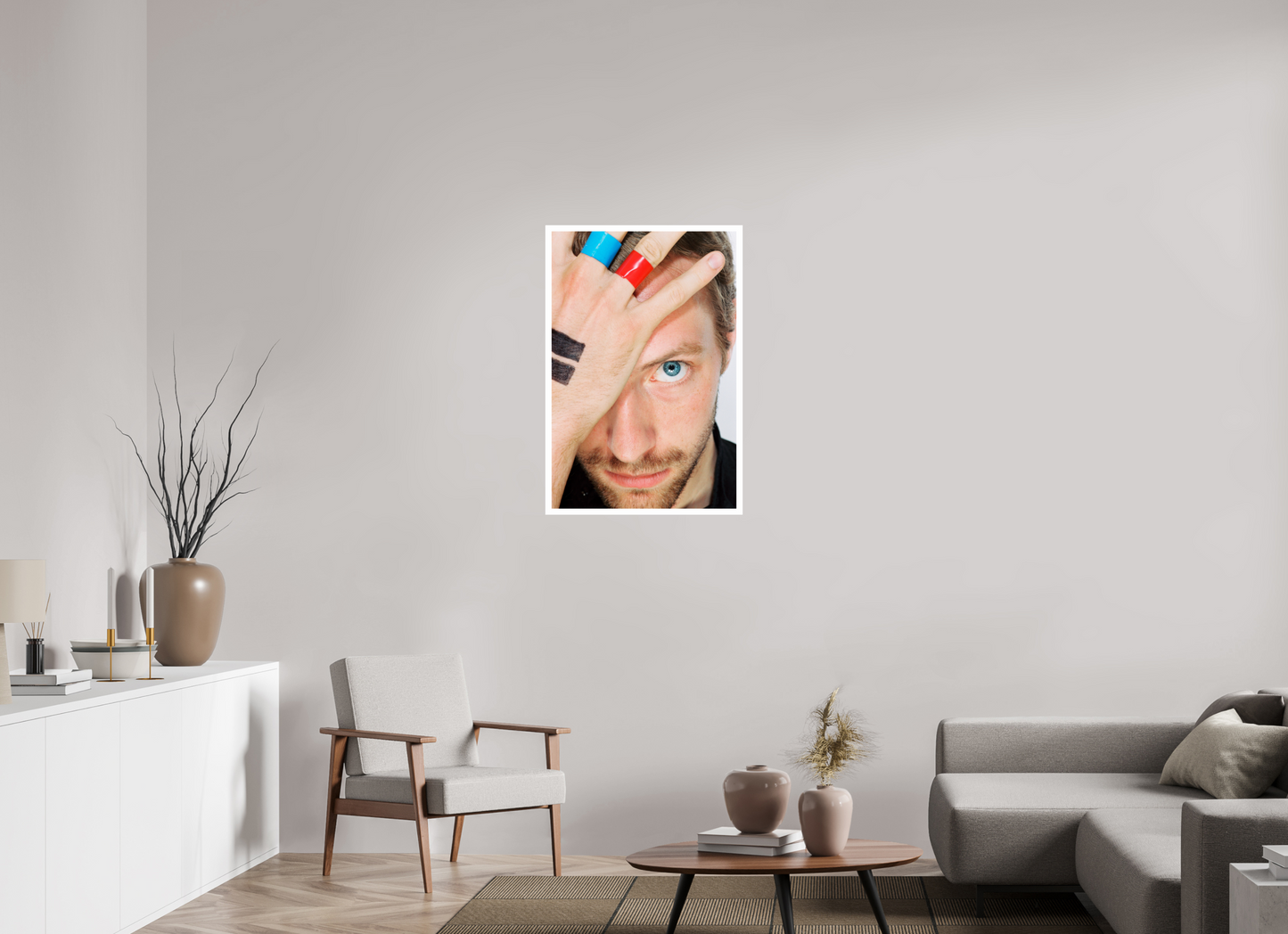 60 x 90 cm, Fine Art Print Chris Martin - Coldplay 04